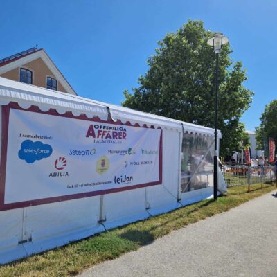 Tältuthyrning Almedalsveckan I Visby